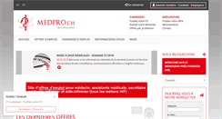 Desktop Screenshot of medpro.ch
